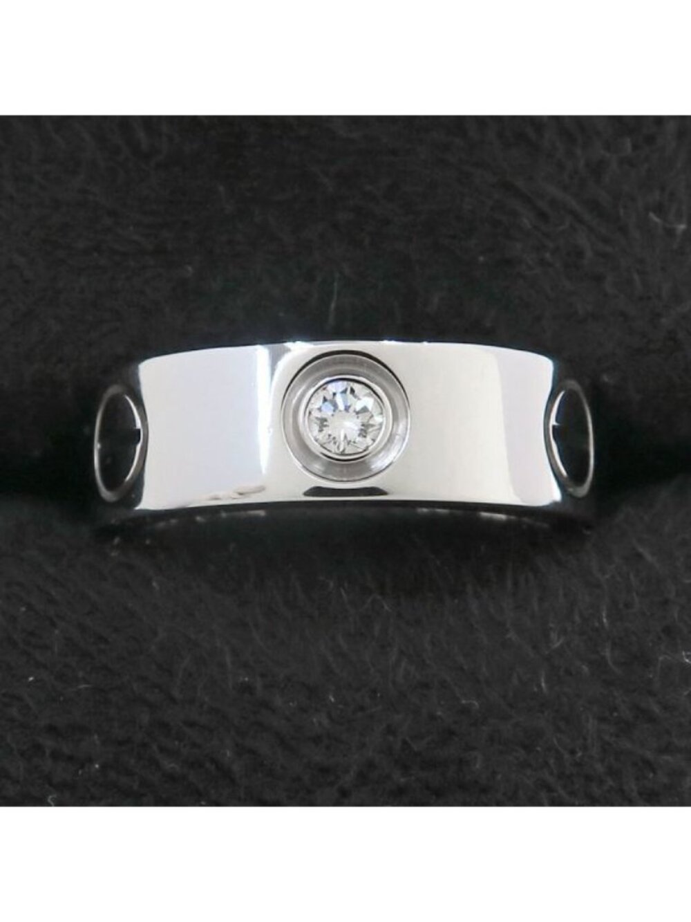 Cartier Love Ring Half Diamond